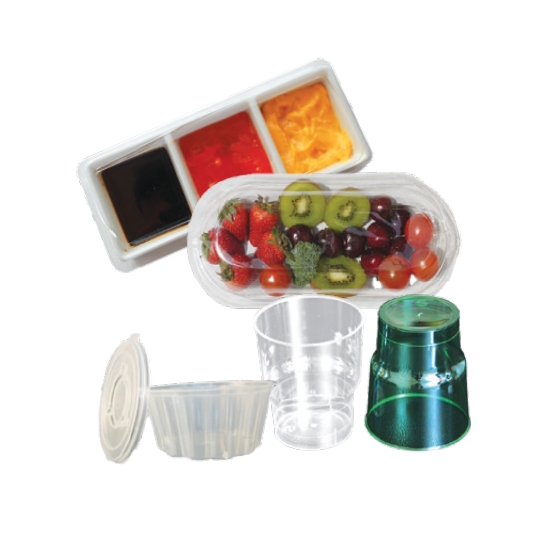 PP Plastic Containers & Lids