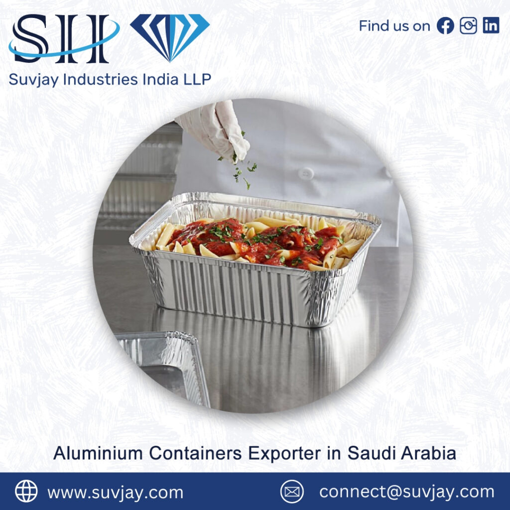 Aluminium Containers Exporter in Saudi Arabia
