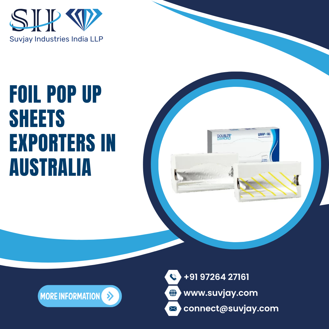 Foil Pop up Sheets Exporters in Australia