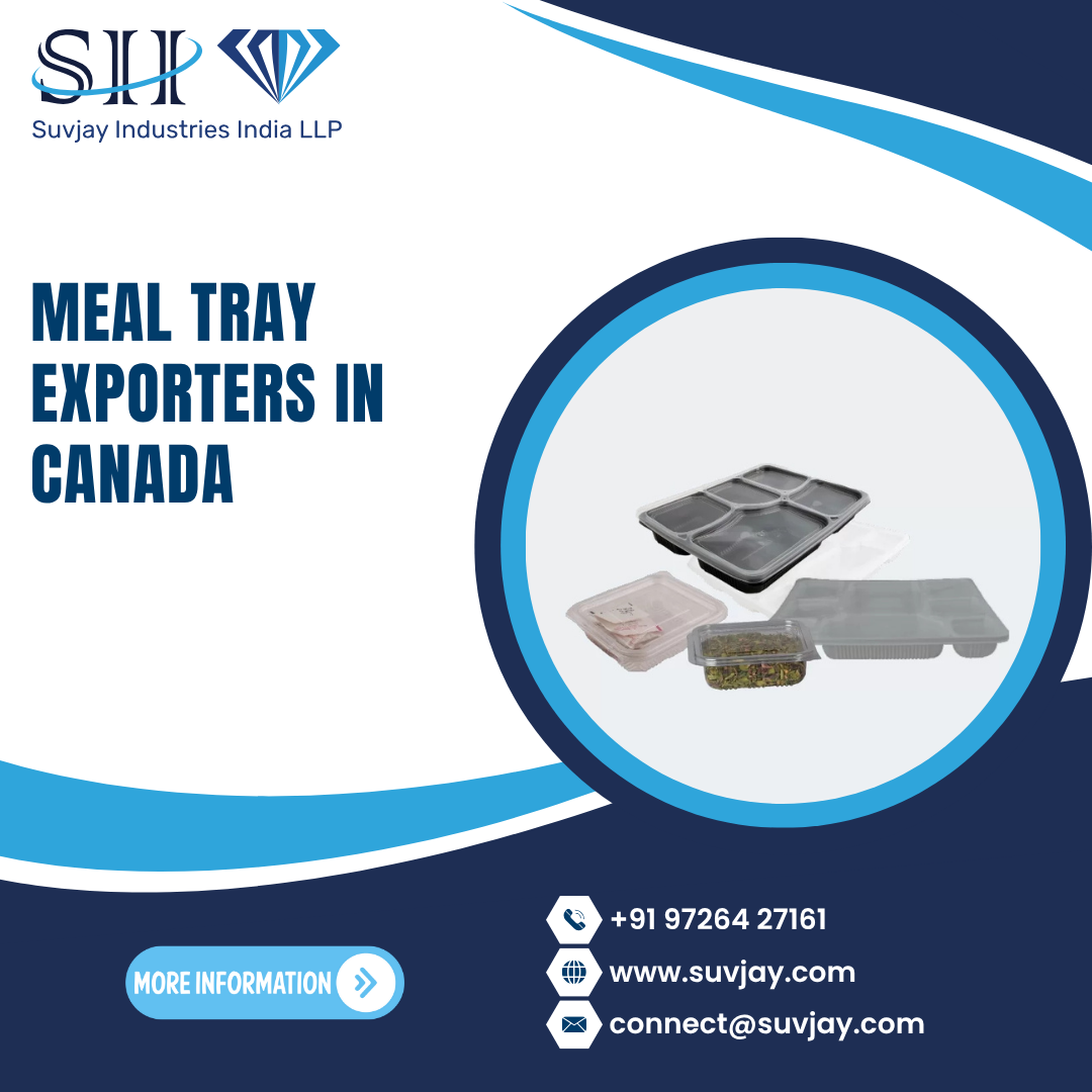 Meal Tray Exporters in Canada