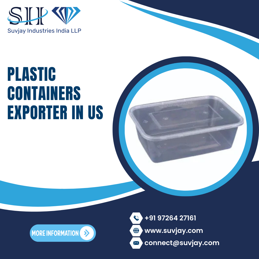 Plastic Containers Exporter in US